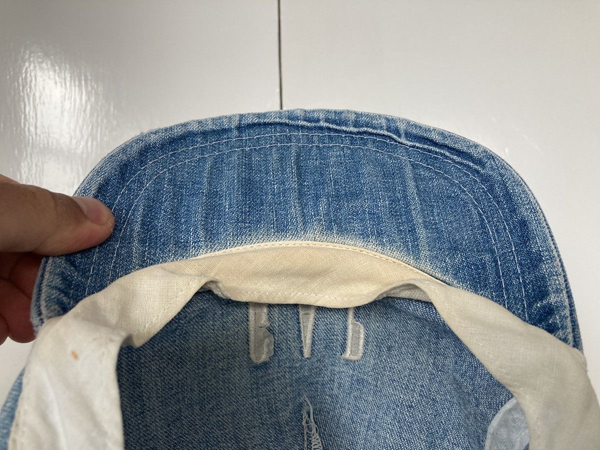 Gap GAP DENIM JEANS HAT CAP STRAP BACK VINTAGE 1980s 1990s 90s Size ONE SIZE - 11 Thumbnail