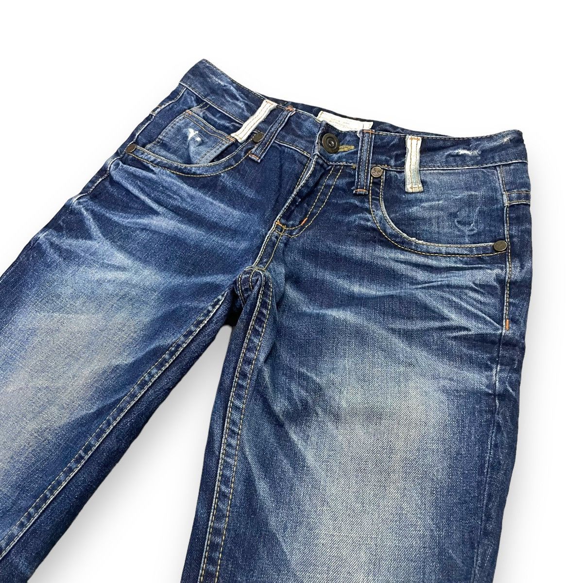 Hysteric Glamour 🇯🇵 CONCERT CLUB BY LOLITA BUCKLE WASHED DENIM PANTS Size 30" / US 8 / IT 44 - 5 Thumbnail