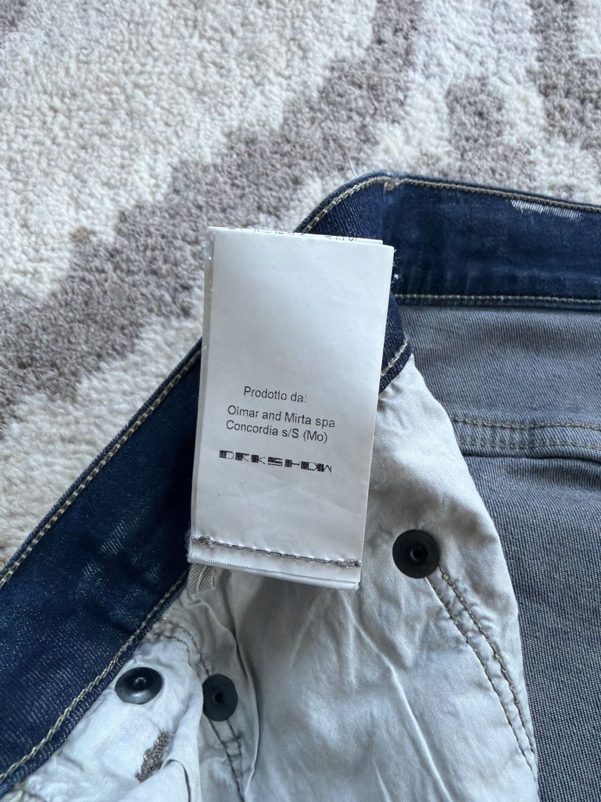 Rick Owens Drkshdw SS2015 Rick Owens Tulsa Cut “Hustler Blue” Size 29 Size US 29 - 12 Thumbnail