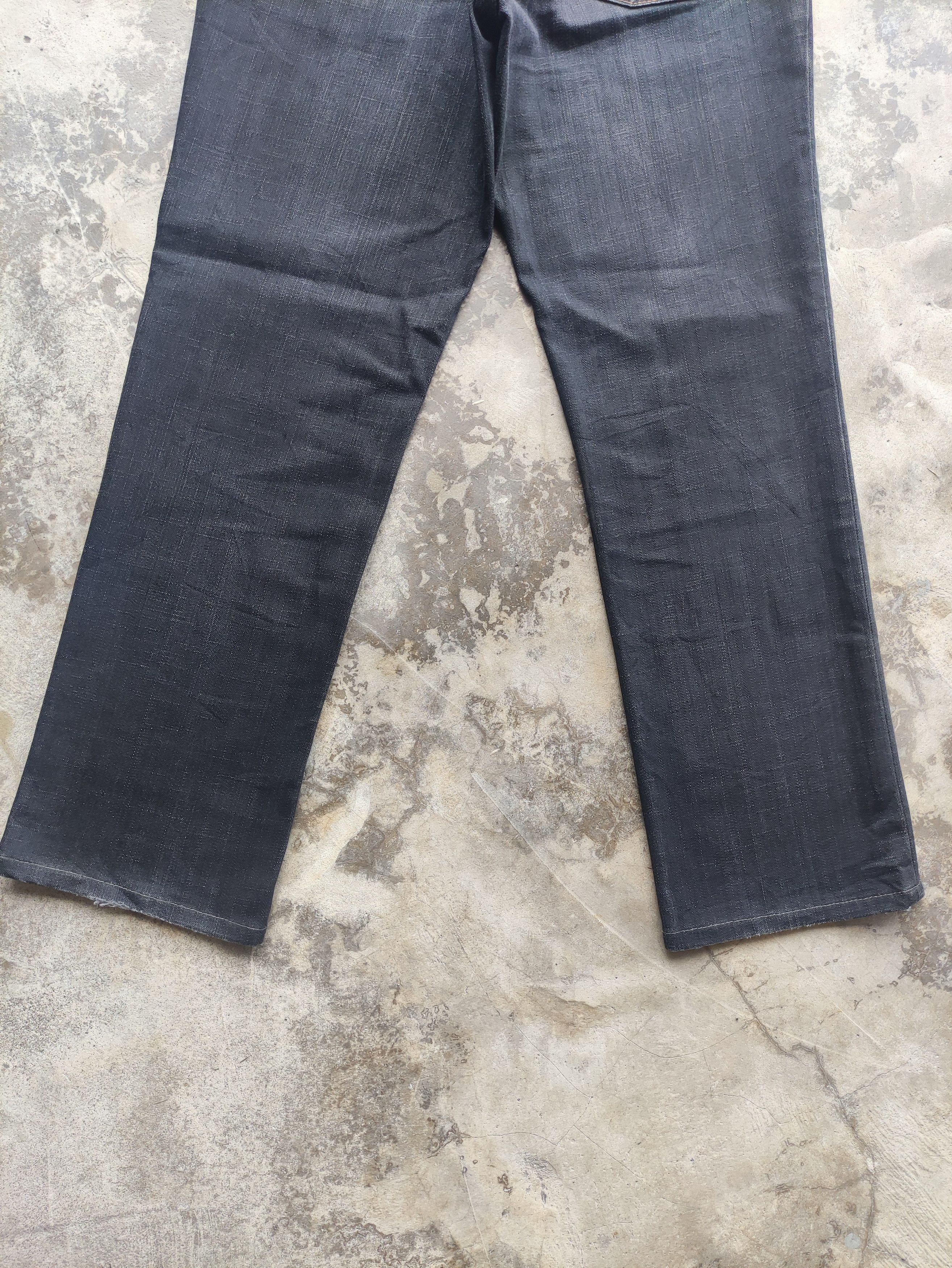 Edwin Vintage Edwin Brand Ripped Straight Cut Denim Pants Size US 32 / EU 48 - 11 Thumbnail