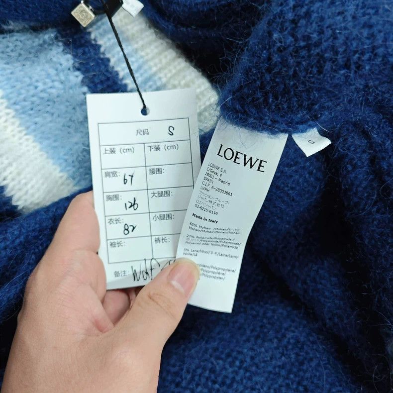 Loewe LOEWE Blue snow mountain polar bear sweater Size S / US 4 / IT 40 - 4 Thumbnail