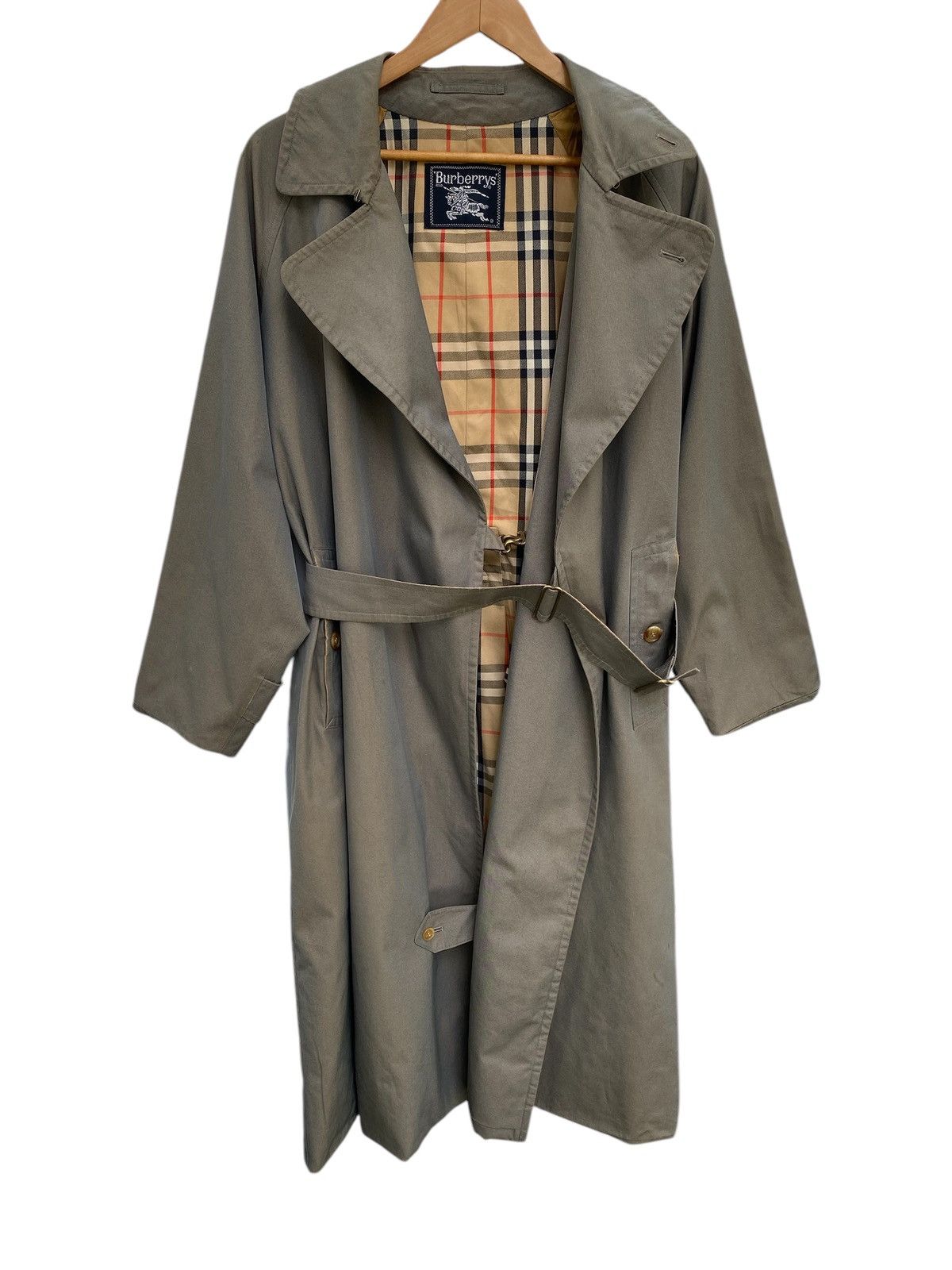 Burberry × Burberry Prorsum × Vintage Vintage BURBERRY TRENCH COAT double linning check plaid Size US L / EU 52-54 / 3 - 2 Thumbnail