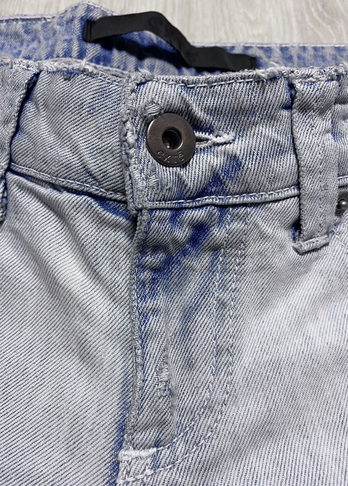 Other J’s Exte Washed Blue Distressed Torn Jeans Denim Size 27" / US 4 / IT 40 - 13 Thumbnail