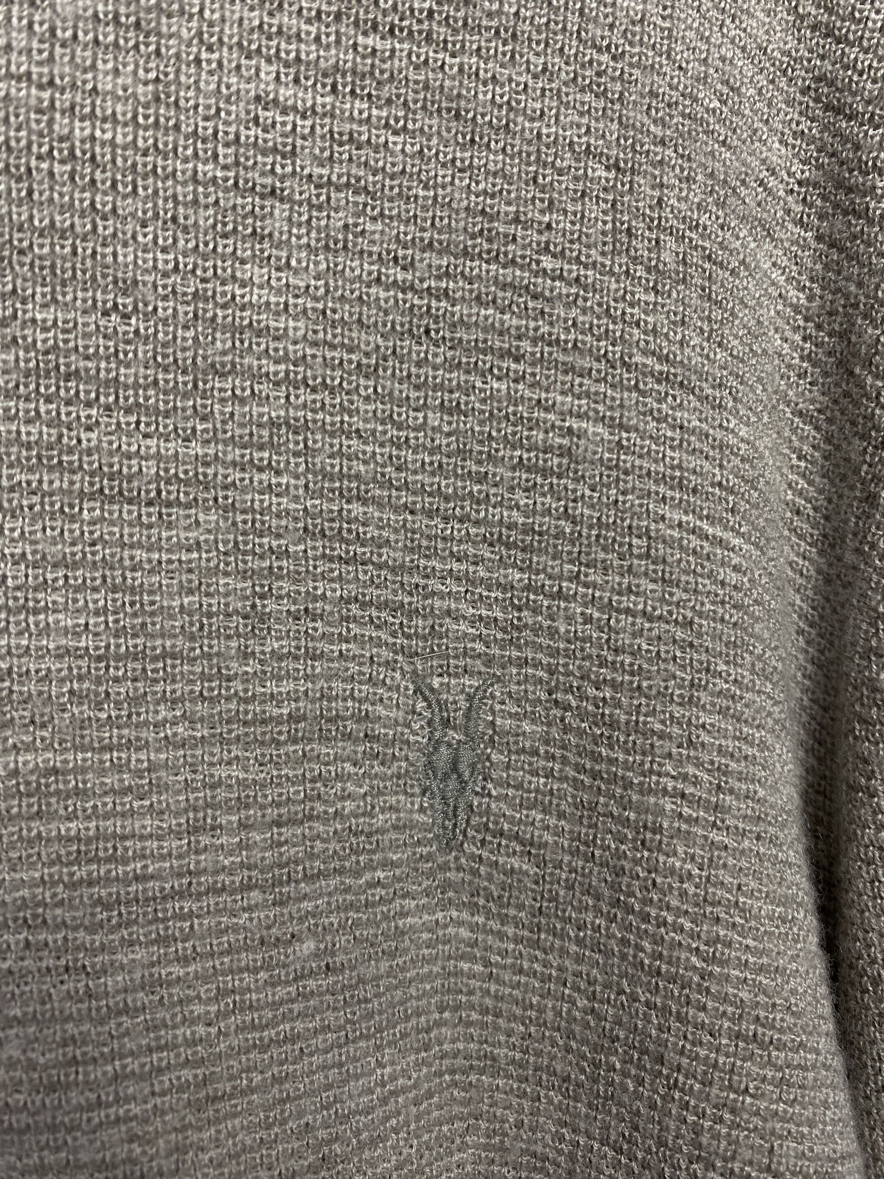 Allsaints AllSaints Mens Ivar Crew Neck Merino Wool Knit Sweater Size US XXL / EU 58 / 5 - 3 Thumbnail