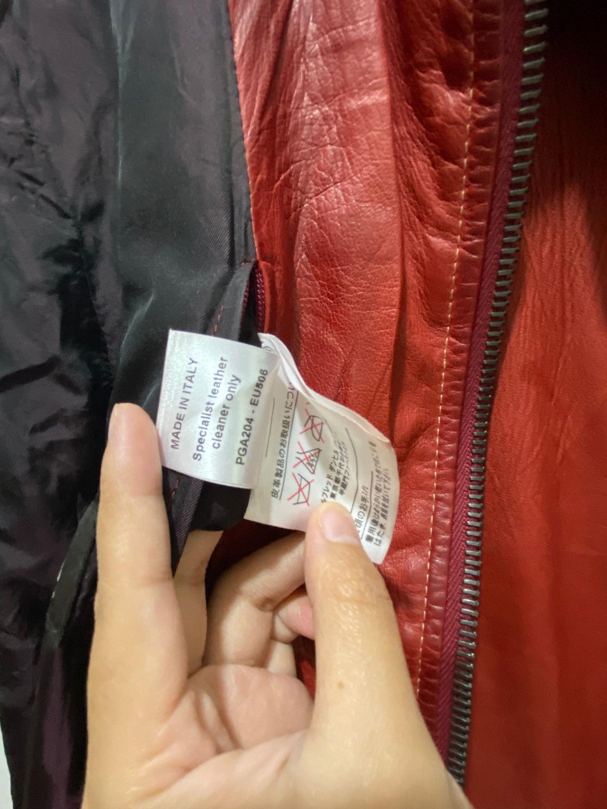Alfred Dunhill Dunhill Made in Italy Lambskin Leather Bomber Jacket Size US XS / EU 42 / 0 - 3 Thumbnail