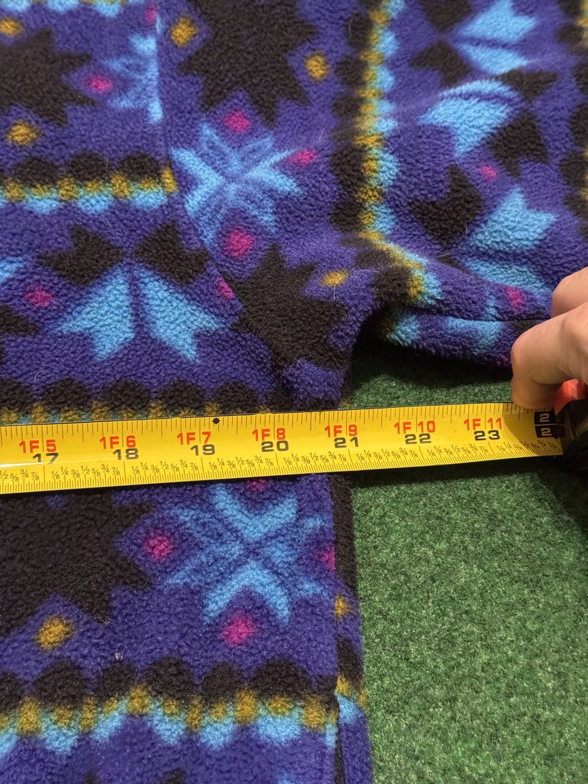 L.L. Bean Vintage L.L. Bean Aztec Snowflake Fleece Synchila Sweatshirt Size S / US 4 / IT 40 - 7 Thumbnail