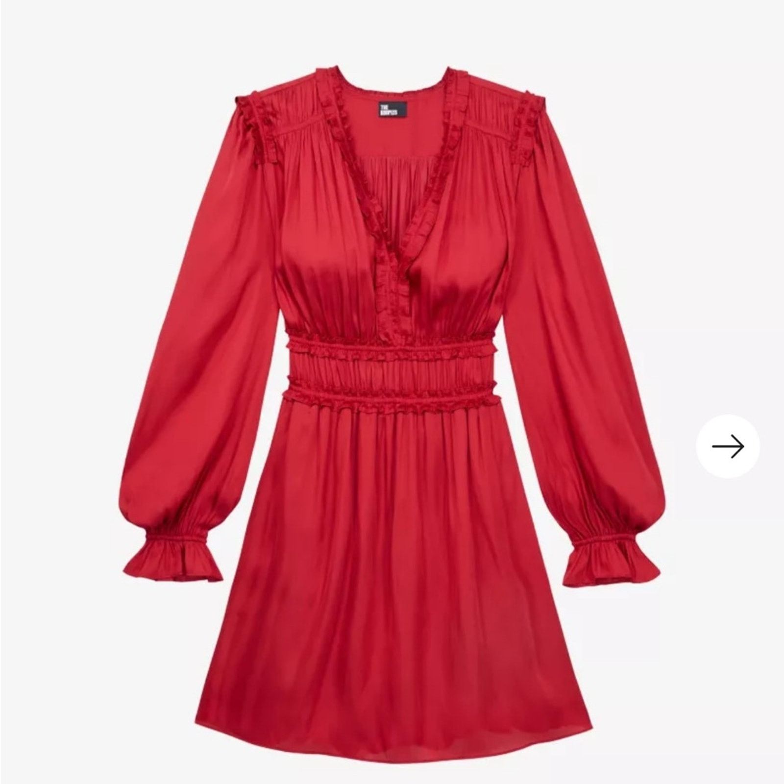 The Kooples NWT The Kooples $275 Red Women's Dress Size S (French 1) Size S / US 4 / IT 40 - 5 Thumbnail