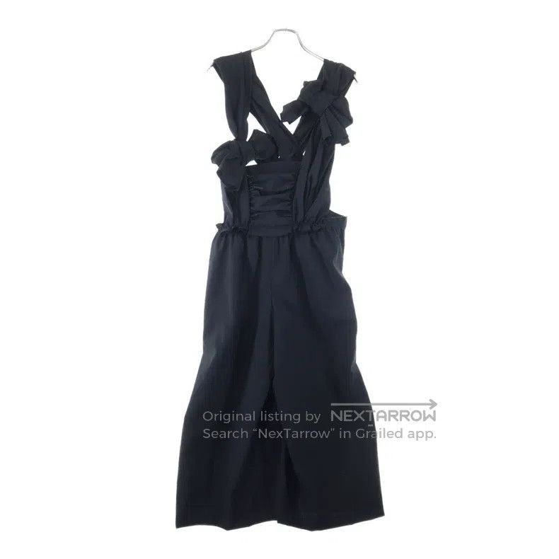 Comme des Garcons Comme Des Garcons Black retro bow vest skirt Size S / US 4 / IT 40 - 1 Thumbnail