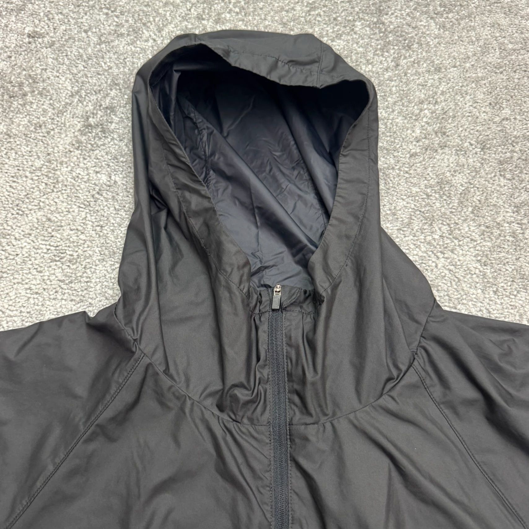 Vintage Lucy Windbreaker Hoodie Jacket Womens M Black Outdoor Active Size M / US 6-8 / IT 42-44 - 3 Thumbnail