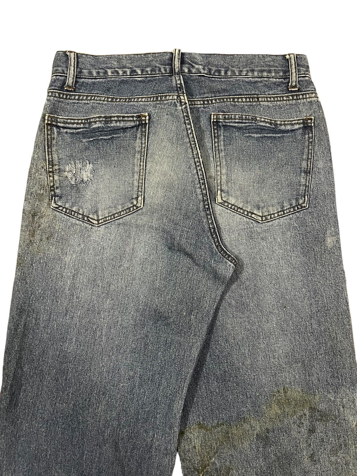 Japanese Brand Vintage Japanese Brand Graffiti Distressed Baggy Style Jeans Size US 32 / EU 48 - 4 Thumbnail
