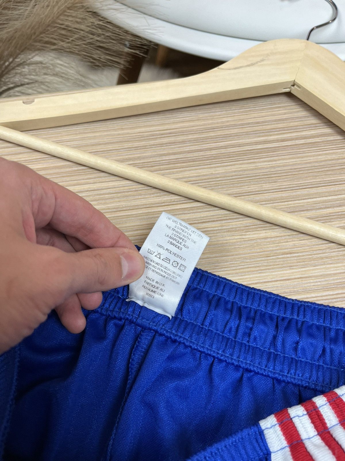 Adidas × Vintage RARE VINTAGE 90s ADIDAS SHORTS Karlsruhe Johen Hörner Size US 34 / EU 50 - 6 Thumbnail