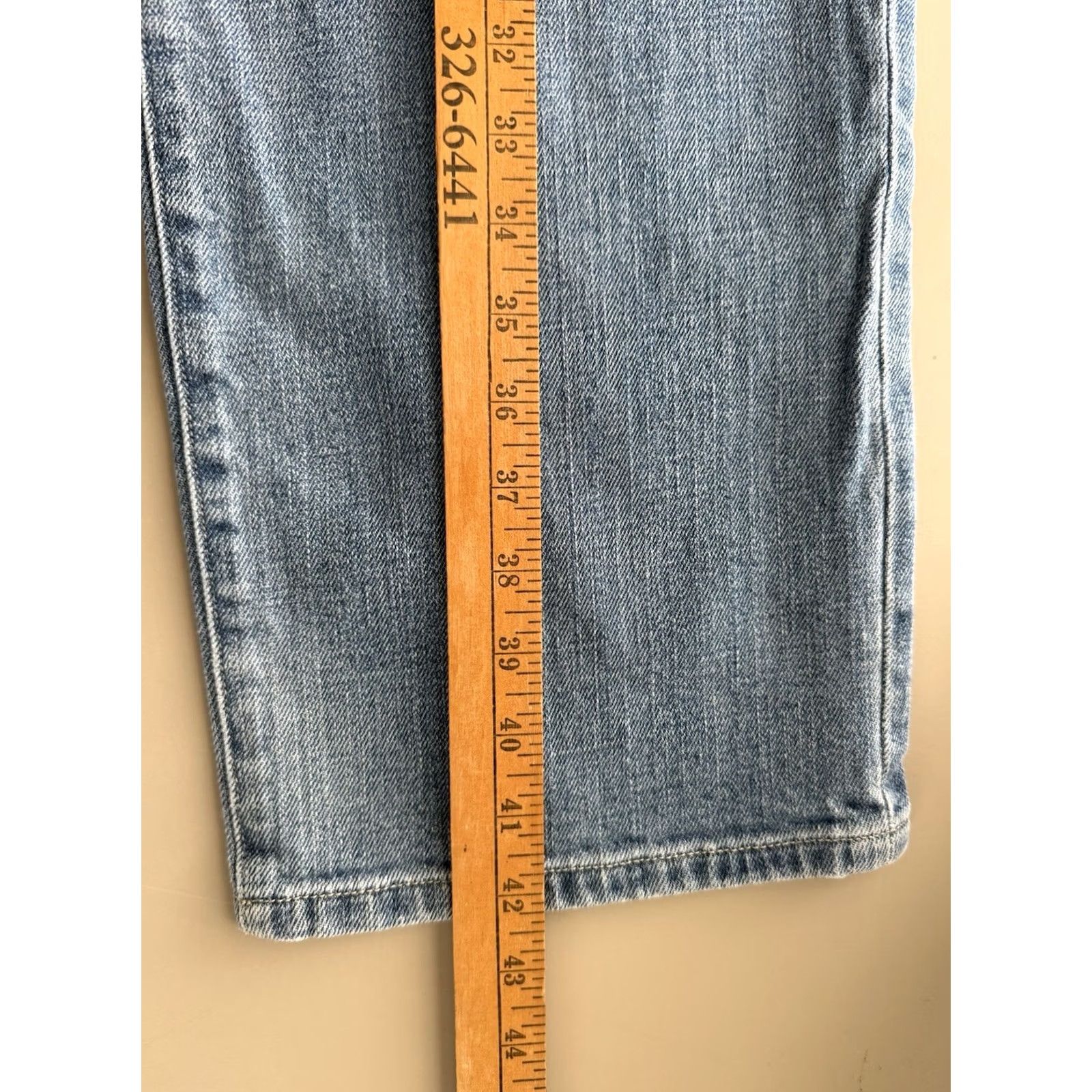 Ralph Lauren Lauren Ralph Lauren Womens 18W Blue Denim Jeans Classic Straight Leg Casual 90s Preppy Size 40" / US 18 - 7 Thumbnail