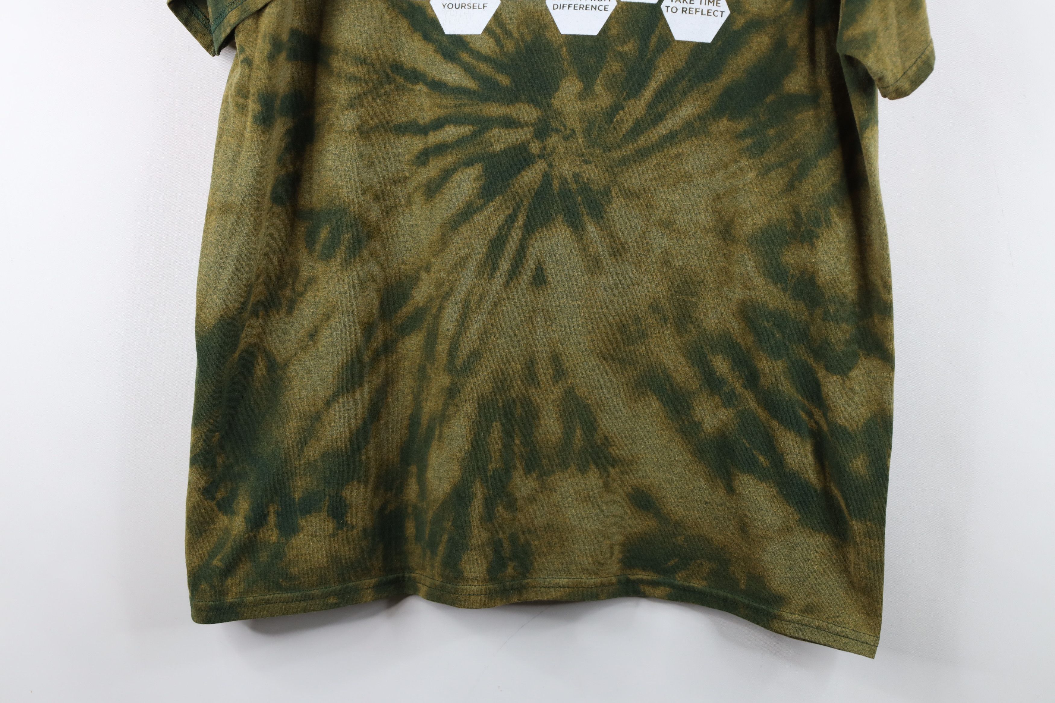 Vintage Y2K Spartans Will Michigan State University T-Shirt Green Size US L / EU 52-54 / 3 - 3 Thumbnail