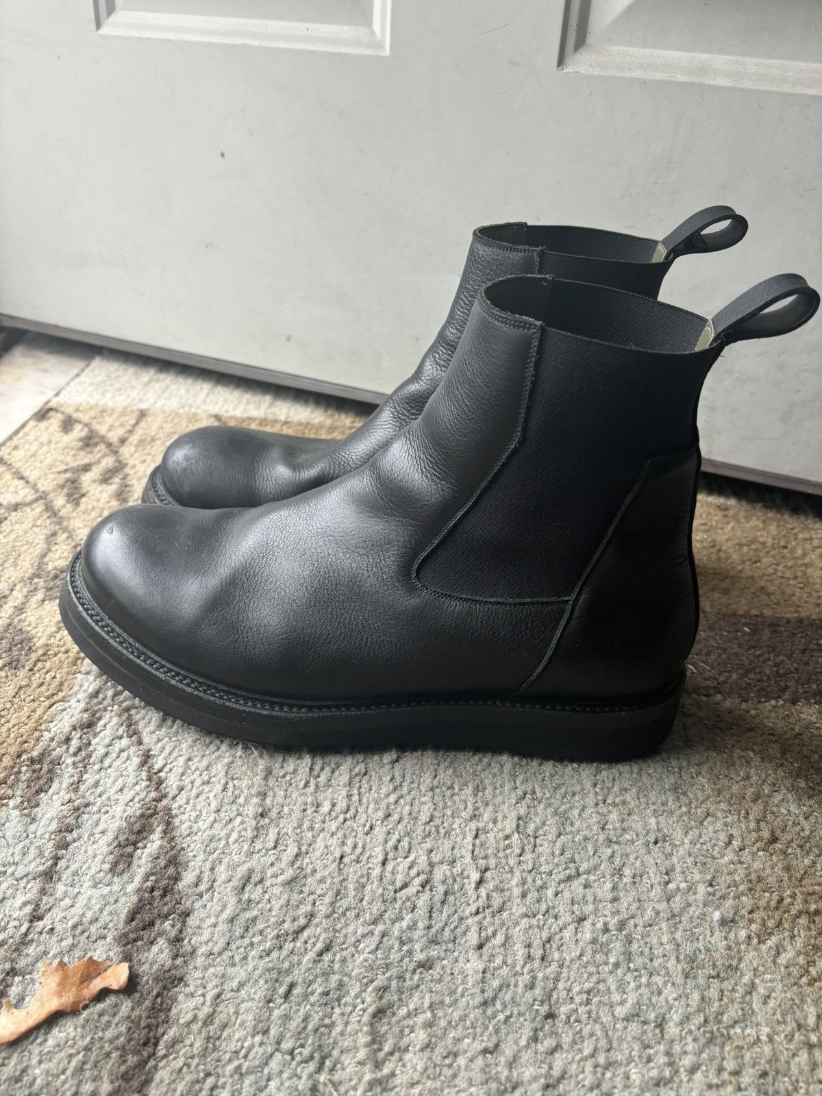 Designer Rick Owens Rick Owens Drkshdw Rick Owen s Chelsea boot Grailed