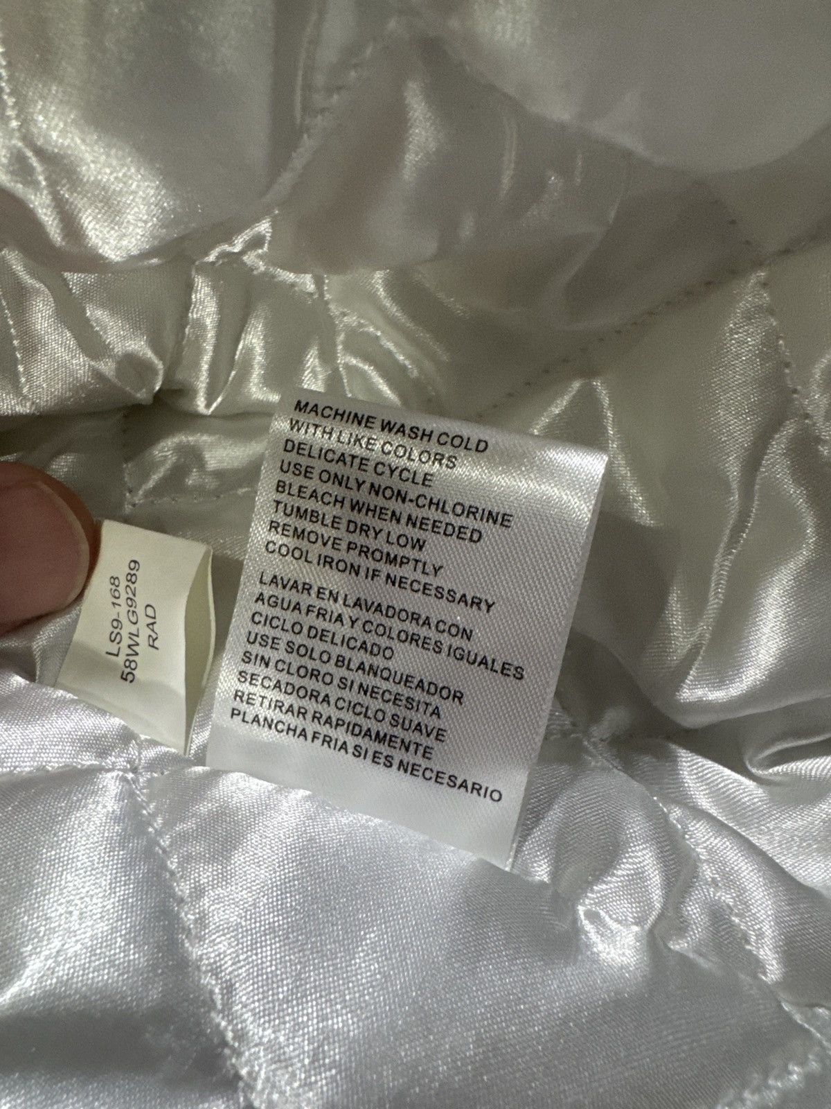 Starter Raiders Black Label Silver Black Satin Starter Jacket Sz M Size US M / EU 48-50 / 2 - 9 Thumbnail