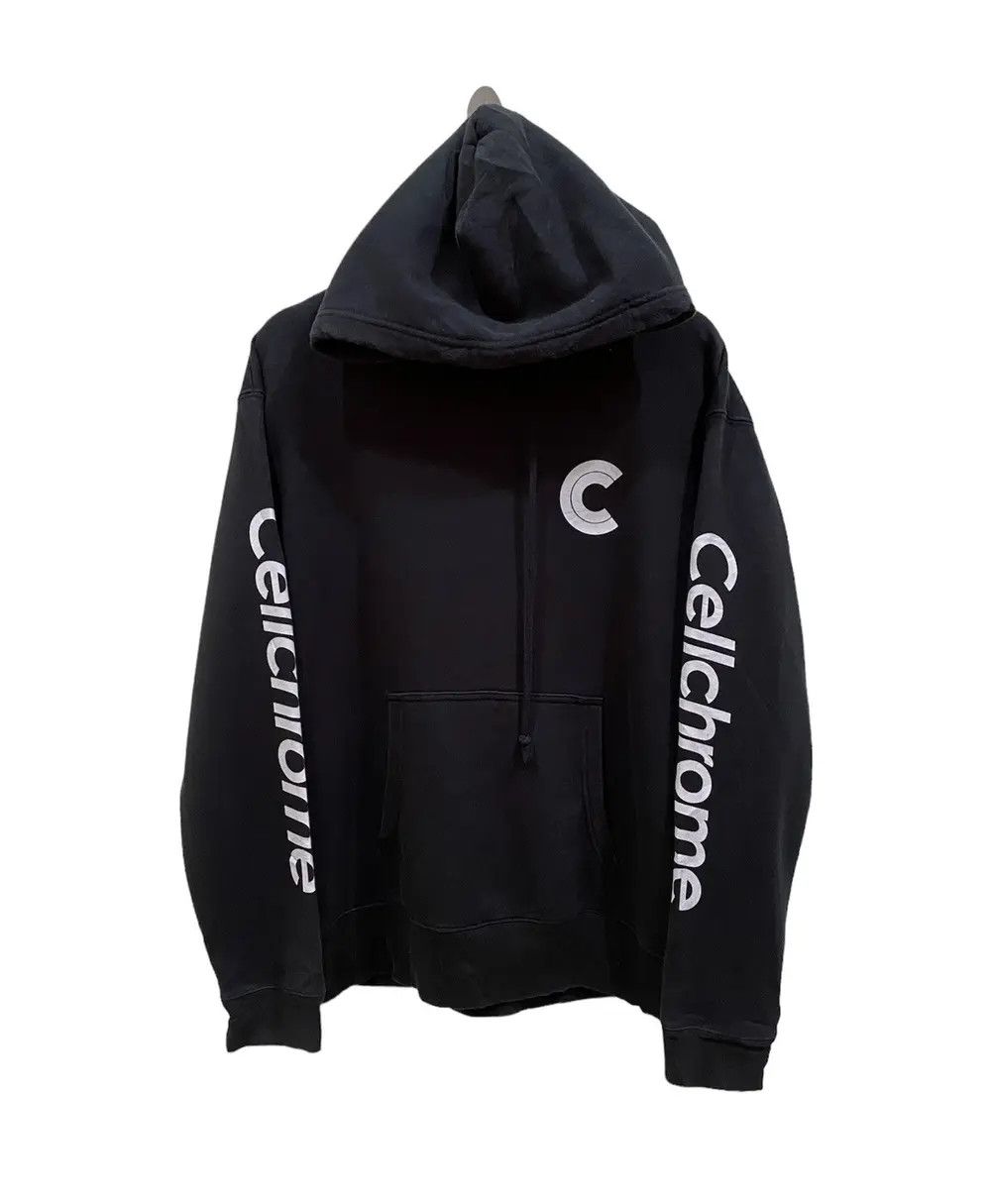 Vintage Vintage United Athlete CellChrome Spell Out Pullover Hoodies Size US L / EU 52-54 / 3 - 1 Thumbnail