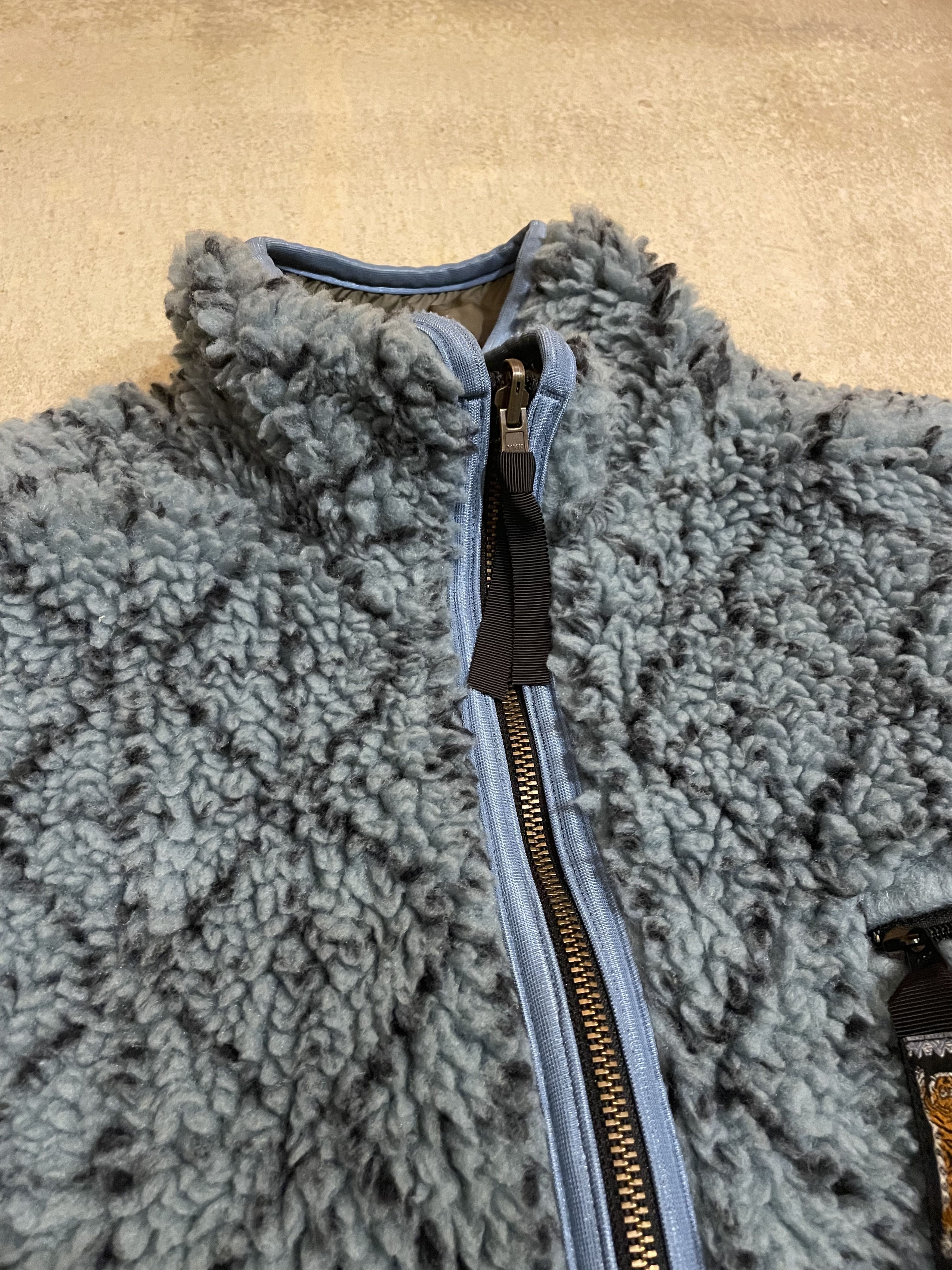 Kapital × Kapital Kountry KAPITAL Dogi Sashiko Boa Fleece Reversible Jacket Size US XL / EU 56 / 4 - 6 Thumbnail