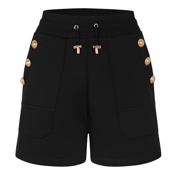 Balmain o1g2r1mq0924 Shorts in Noir Size 29" - 1 Thumbnail