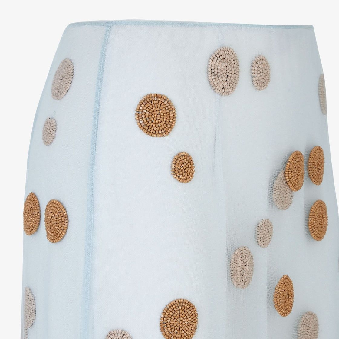 Fendi o1s1wg110925 Skirt in Light Blue Size 30" / US 8 / IT 44 - 3 Thumbnail