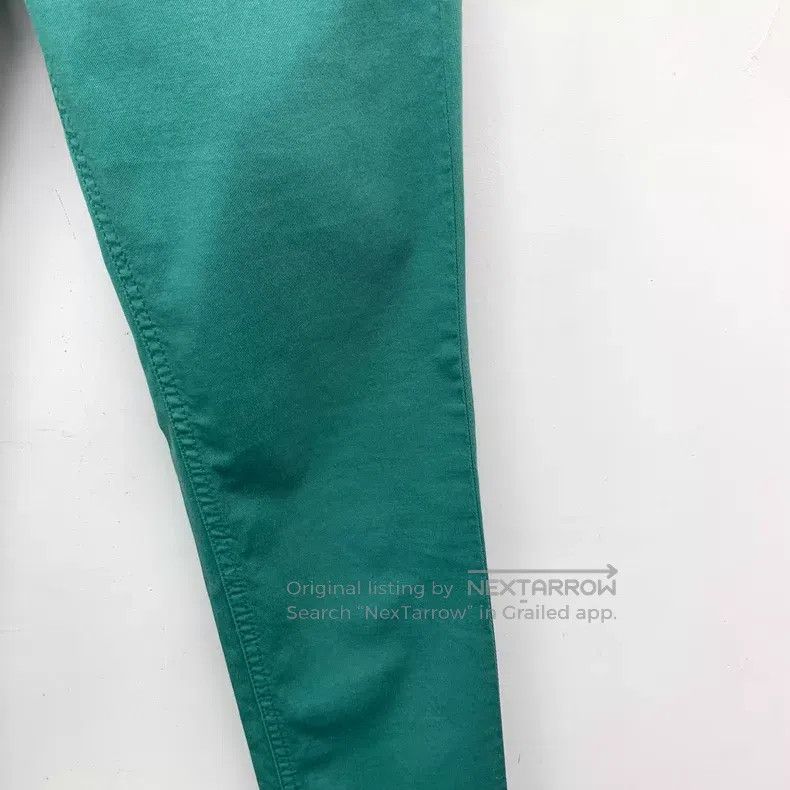 Gucci Gucci Lake green cotton casual trousers Size 24" / US 00 / IT 34 - 4 Thumbnail