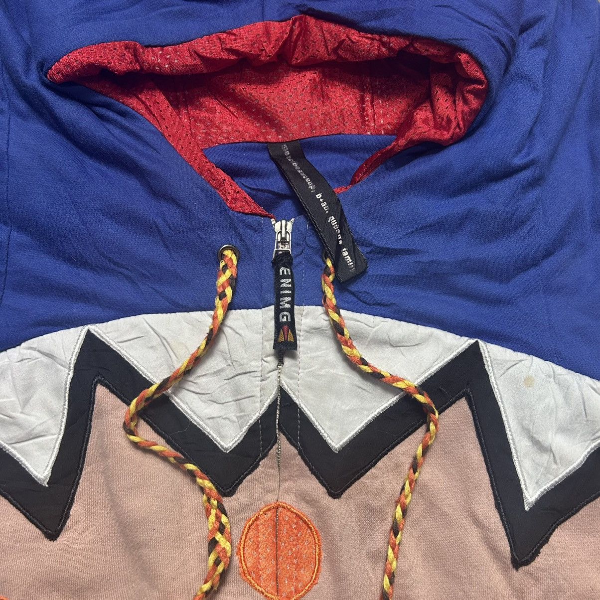 mercibeaucoup 2000s Mercibeaucoup - Shark Crop Hoodie Size L / US 10 / IT 46 - 4 Thumbnail