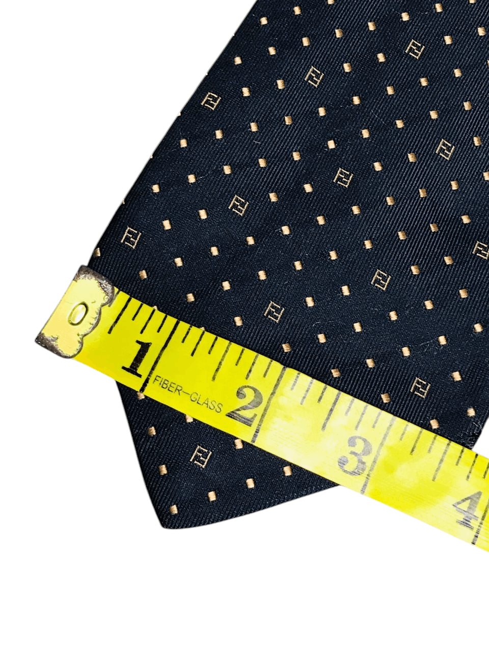 Fendi Fendi Monogram Silk Neckties Size ONE SIZE - 4 Thumbnail