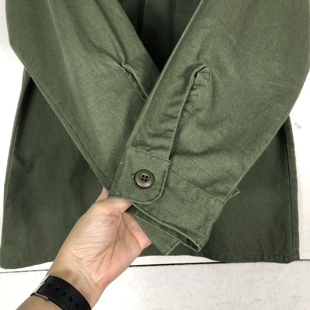 Vintage 🔥VINTAGE DURA PRESS OG-507 US AIR FORCE SHIRT JACKET Size US M / EU 48-50 / 2 - 15 Thumbnail