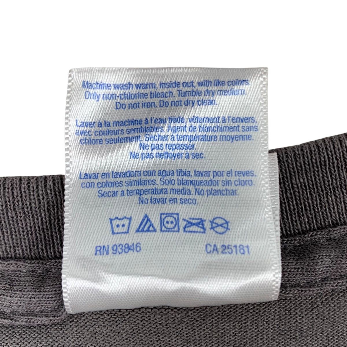 Sony SONY Love to Give Sony Print Oversize Grey Short Sleve Shirt Size US XXL / EU 58 / 5 - 7 Thumbnail