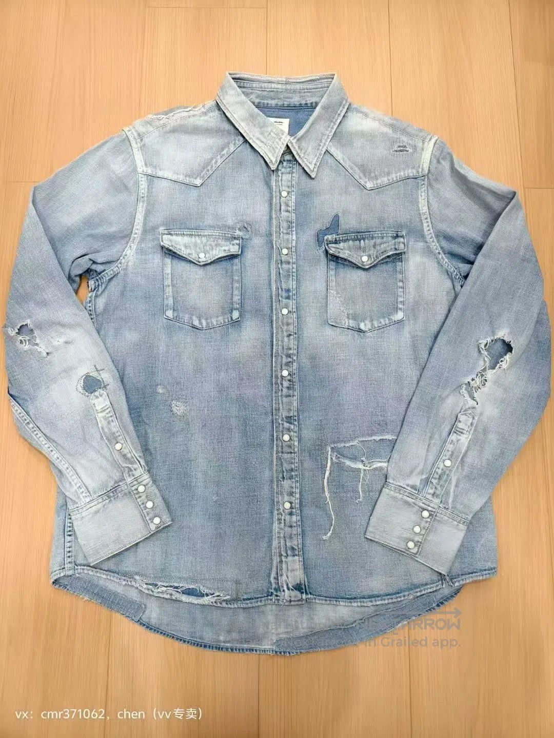 Visvim VISVIM 20AW Social Sculpture Crash Shirt. Size US L / EU 52-54 / 3 - 1 Thumbnail
