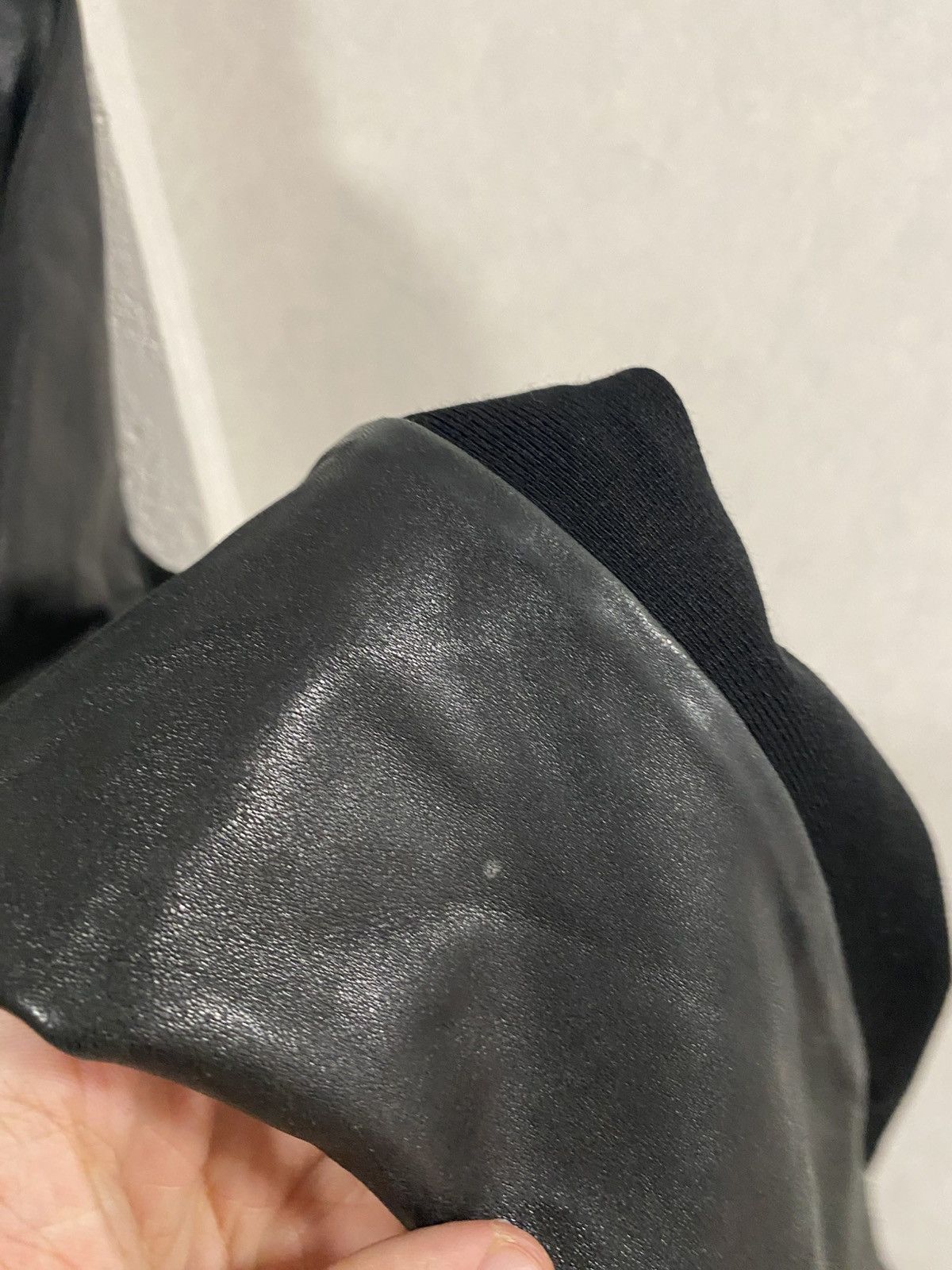 Mackage Mackage Leather Sleeve Asymetrical Long Coat Rick Owens Type Size S / US 4 / IT 40 - 9 Thumbnail