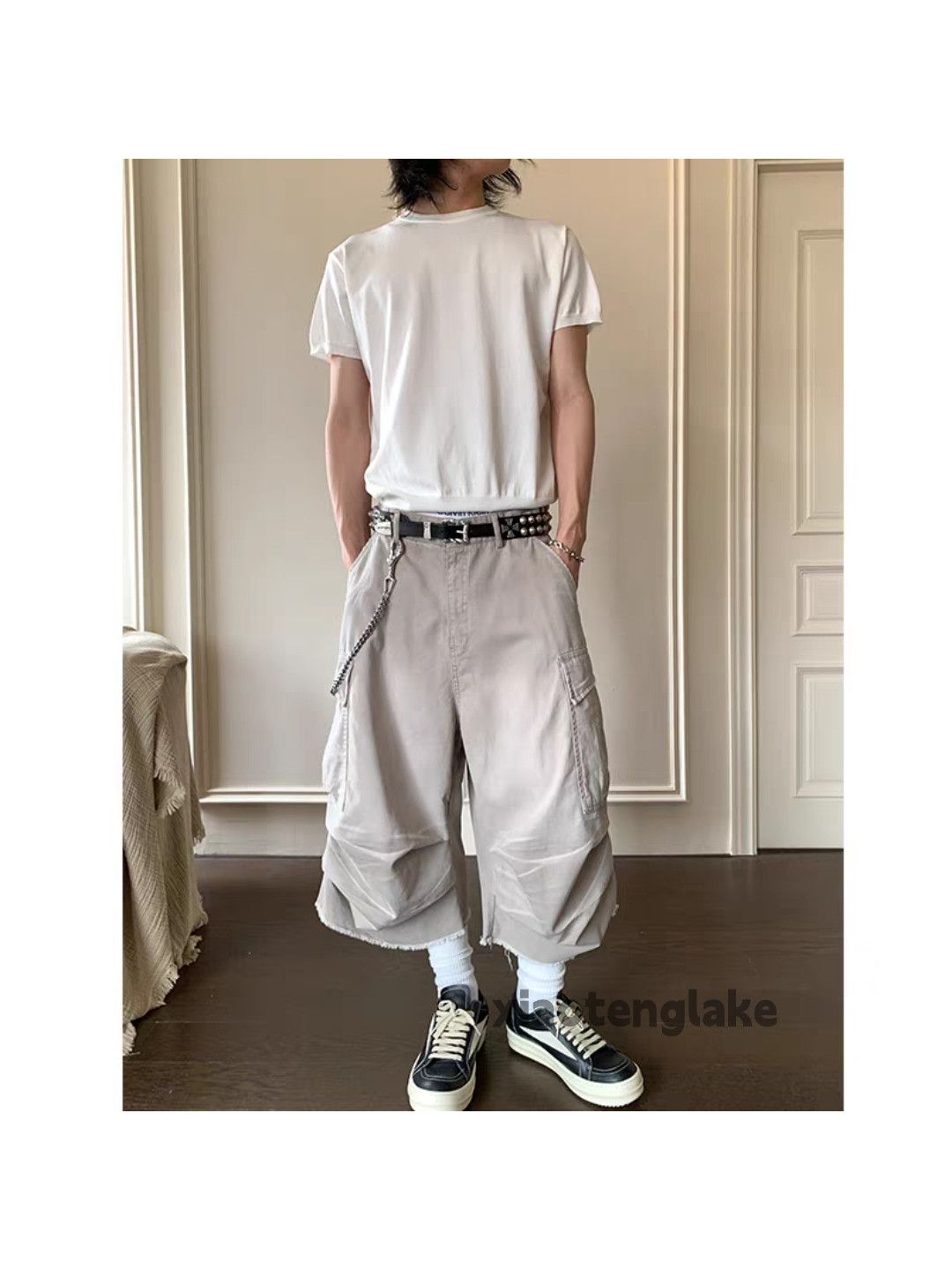Designer × Japanese Brand × Vintage Unisex outdoor utility skate hiphop loose cargo shorts Size US 33 - 2 Thumbnail