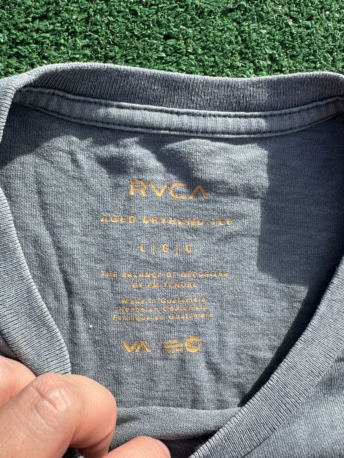 RVCA RVCA Logo T-Shirt Size US L / EU 52-54 / 3 - 2 Thumbnail
