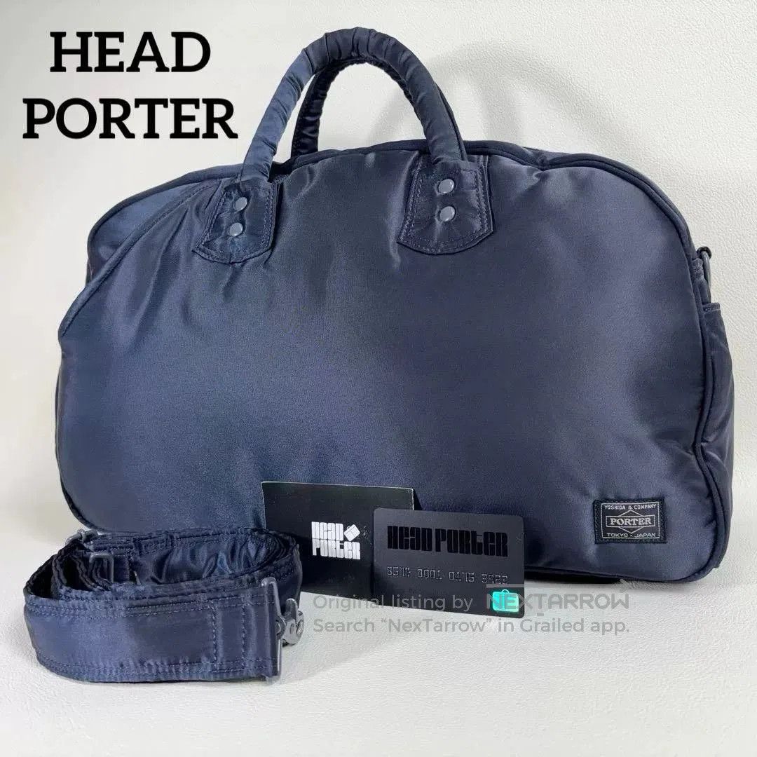 Head Porter Head Porter Tank Series Navy Boston Bag. Size ONE SIZE - 1 Thumbnail