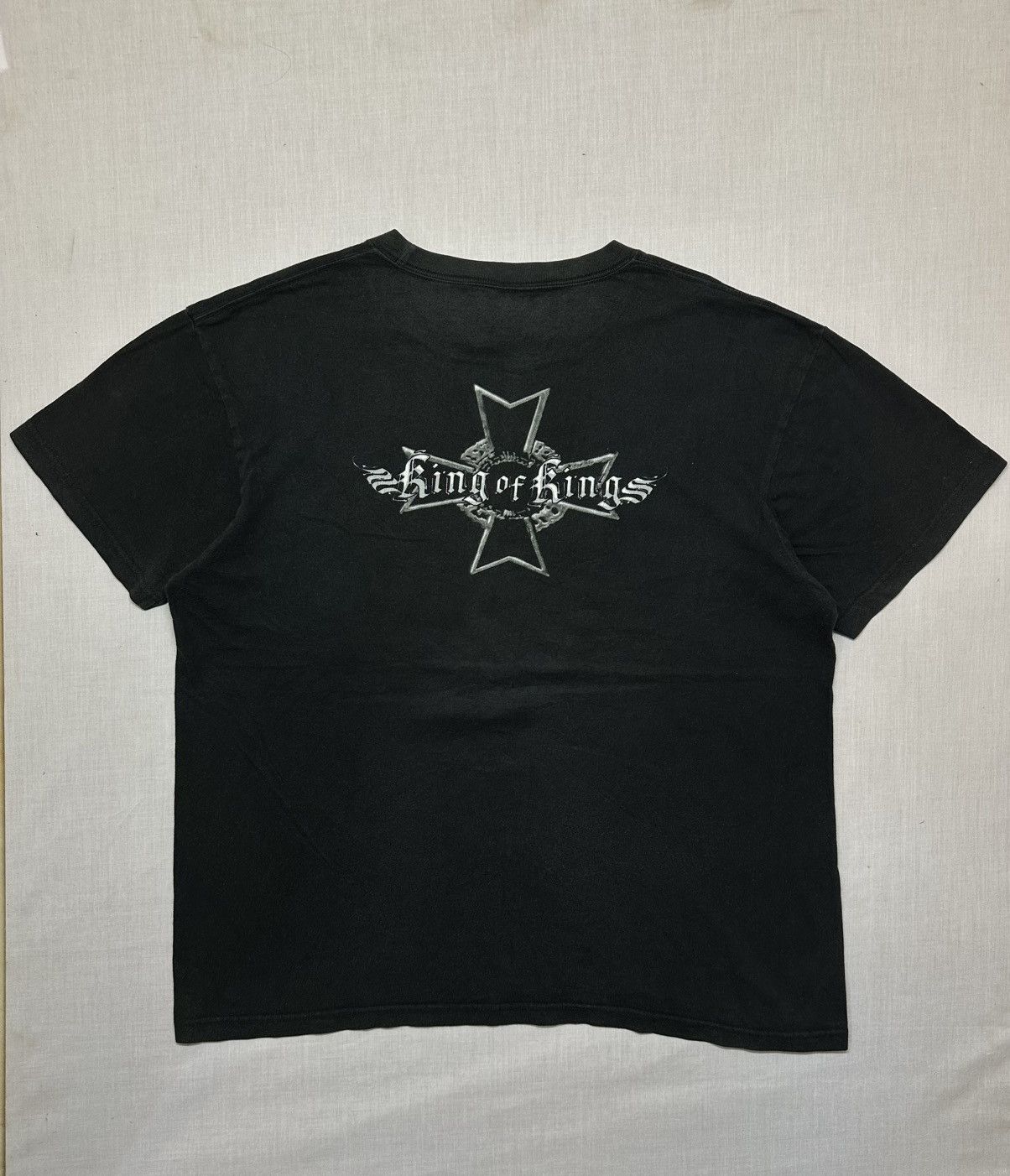 WWE VINTAGE Y2K 2002 WWE TRIPLE H KING OF KINGS SKULL Size US XL / EU 56 / 4 - 7 Thumbnail