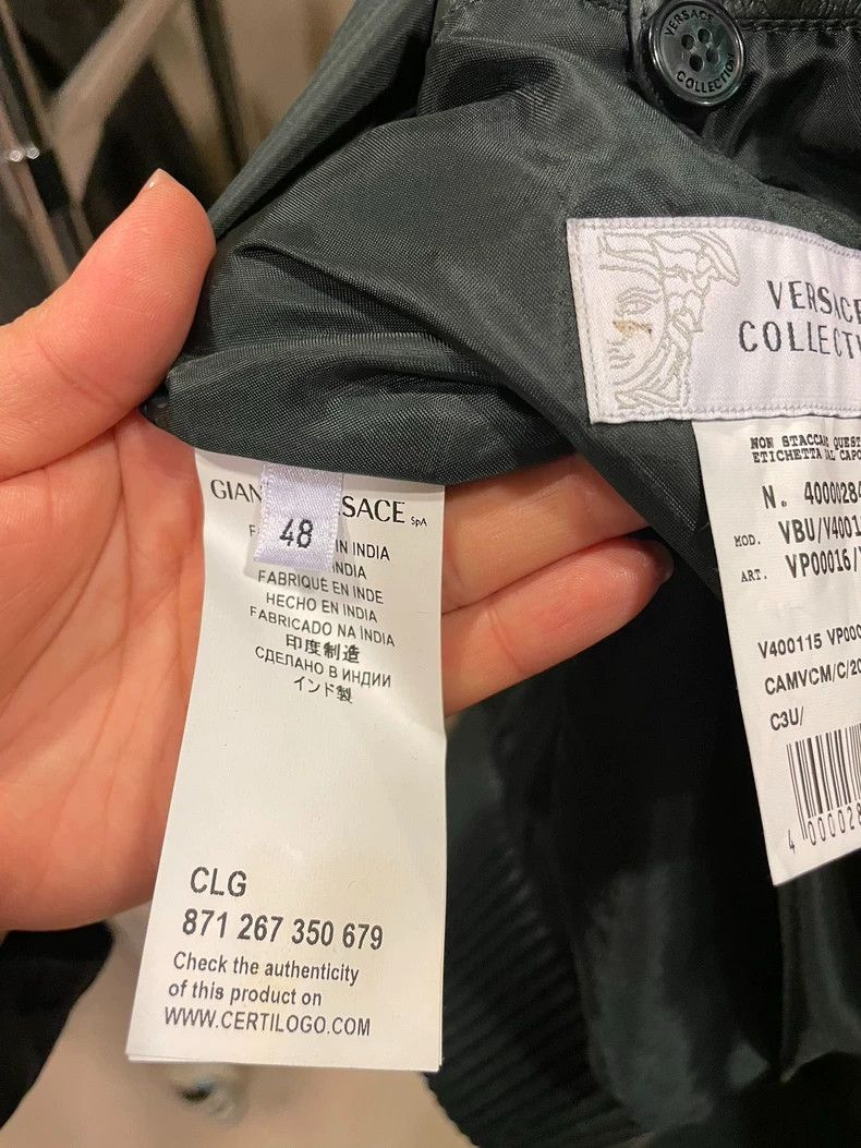 Versace Versace Soft sheepskin jacket jacket coat Size US M / EU 48-50 / 2 - 7 Thumbnail