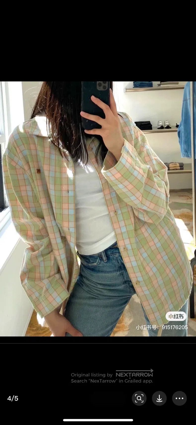 Acne Studios Acne Studios Macaron Color System Plaid Face Smile Flannel Size M / US 6-8 / IT 42-44 - 8 Thumbnail