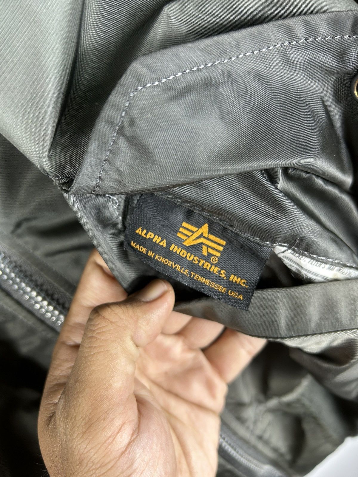 Alpha Industries ⚡️Vintage Alpha Industries USA Ma 1 Bomber Jacket Size US M / EU 48-50 / 2 - 11 Thumbnail