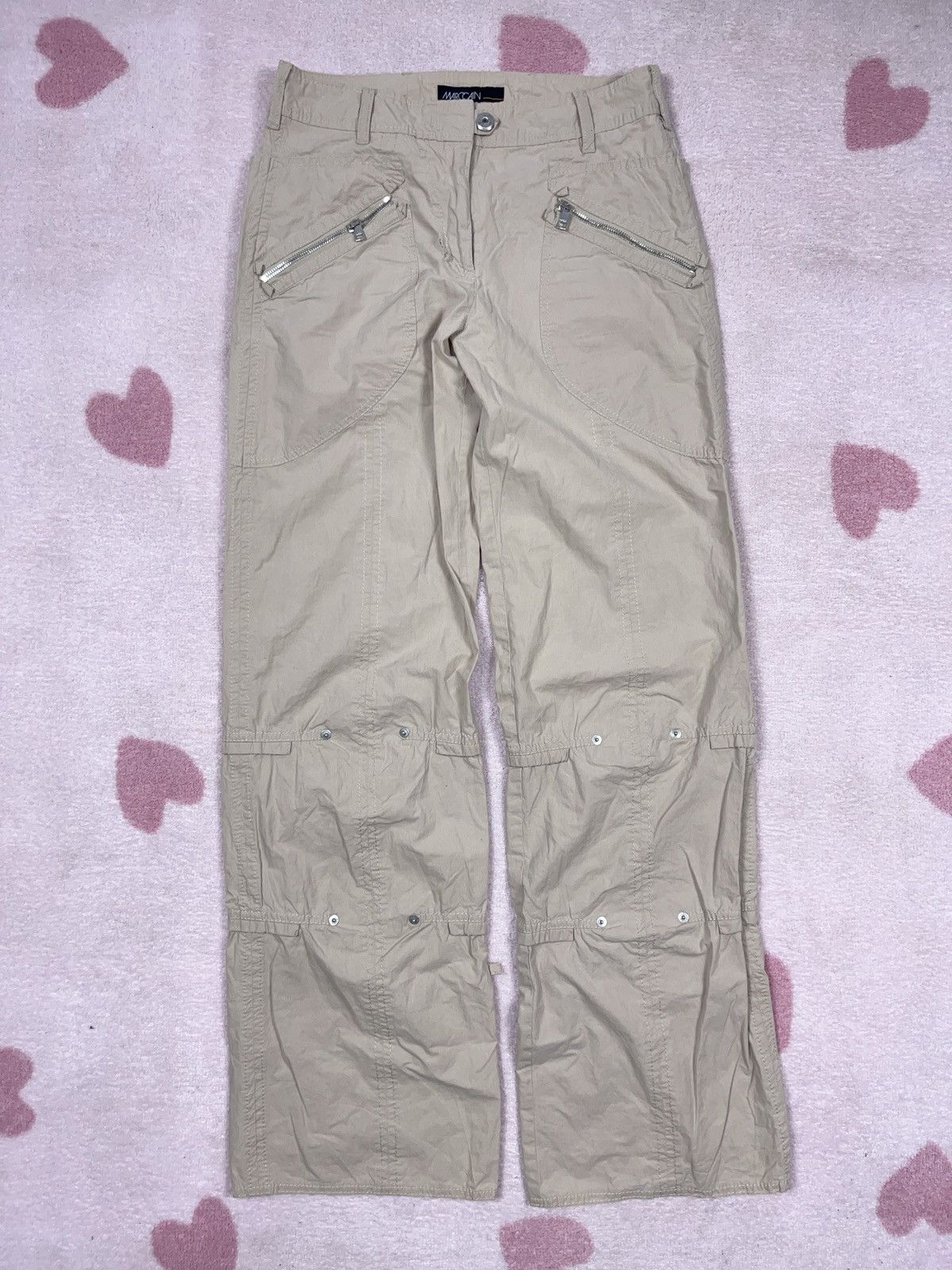 Japanese Brand ➕ vintage parachute baggy bondage designer pants Size US 28 / EU 44 - 2 Thumbnail