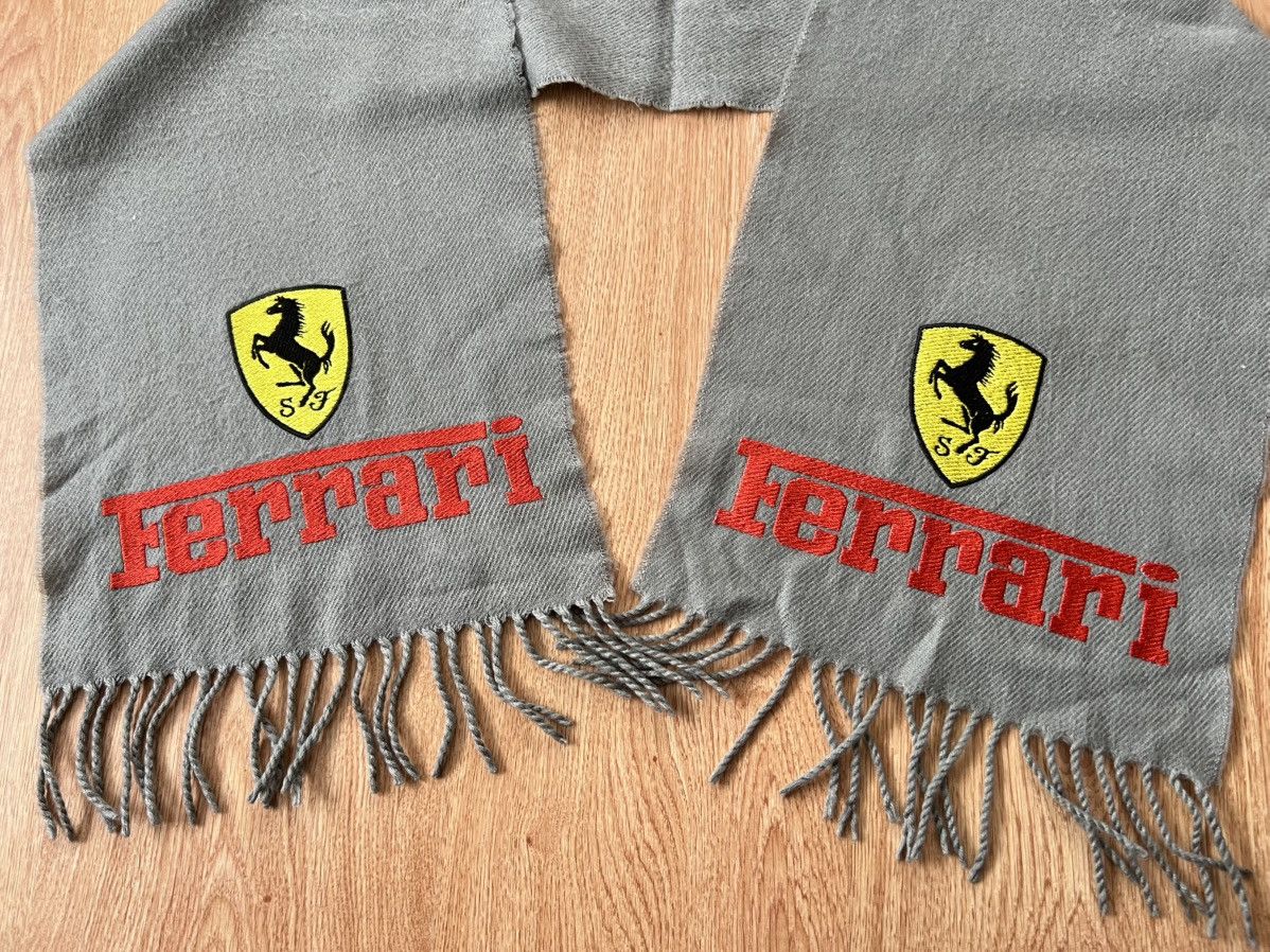Ferrari × Vintage Vintage Ferrari Scarf Size ONE SIZE - 2 Thumbnail