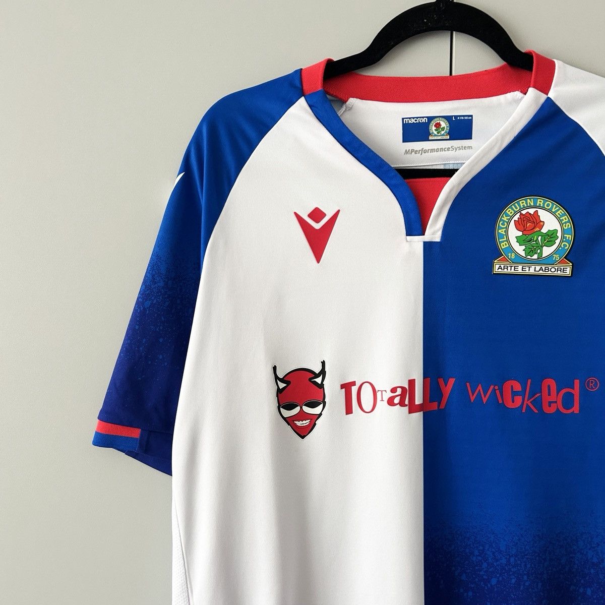 Vintage Blackburn jersey home 2022 2023 Size US L / EU 52-54 / 3 - 2 Thumbnail