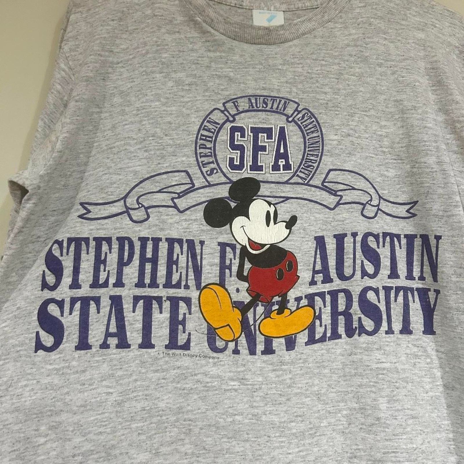 Other Vintage Mickey Mouse Stephen F Austin University Shirt Size US M / EU 48-50 / 2 - 2 Thumbnail