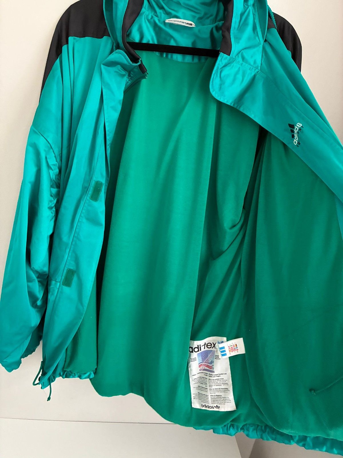Adidas Vintage Aditex Jacket Adidas Equipment retro rare outdoor Size US XL / EU 56 / 4 - 3 Thumbnail