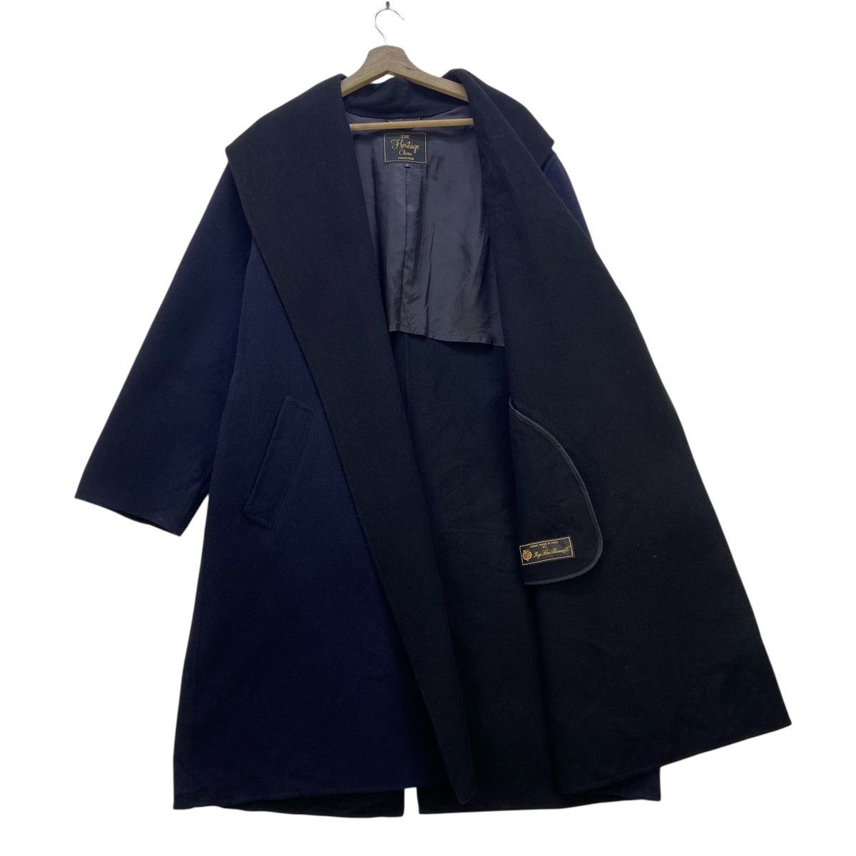 Other 23 Heritage Classic Collection Loro Piana Fabric Wool Coat Size L / US 10 / IT 46 - 3 Thumbnail