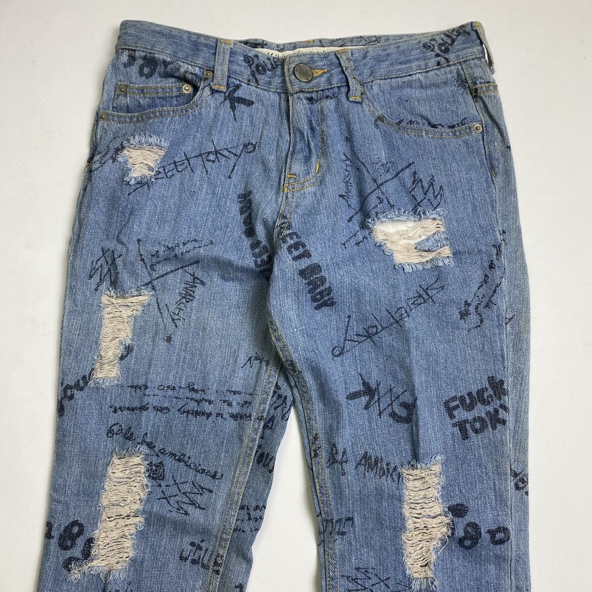14th Addiction × Hysteric Glamour × If Six Was Nine 2000s jouetie - seditionaries jeans y2k punk style Size 28" / US 6 / IT 42 - 7 Thumbnail