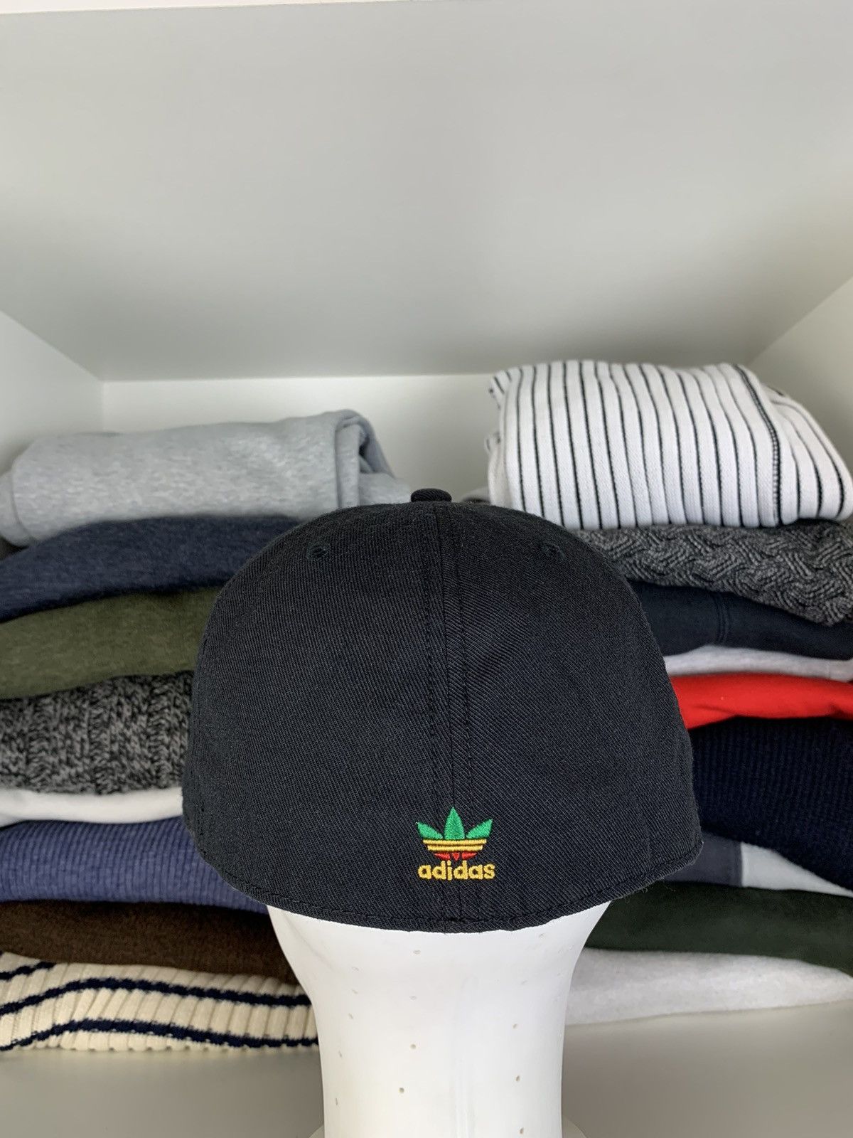 Other Vintage Big Trefoil Logo Rasta Cap Hat Size L Size ONE SIZE - 12 Thumbnail