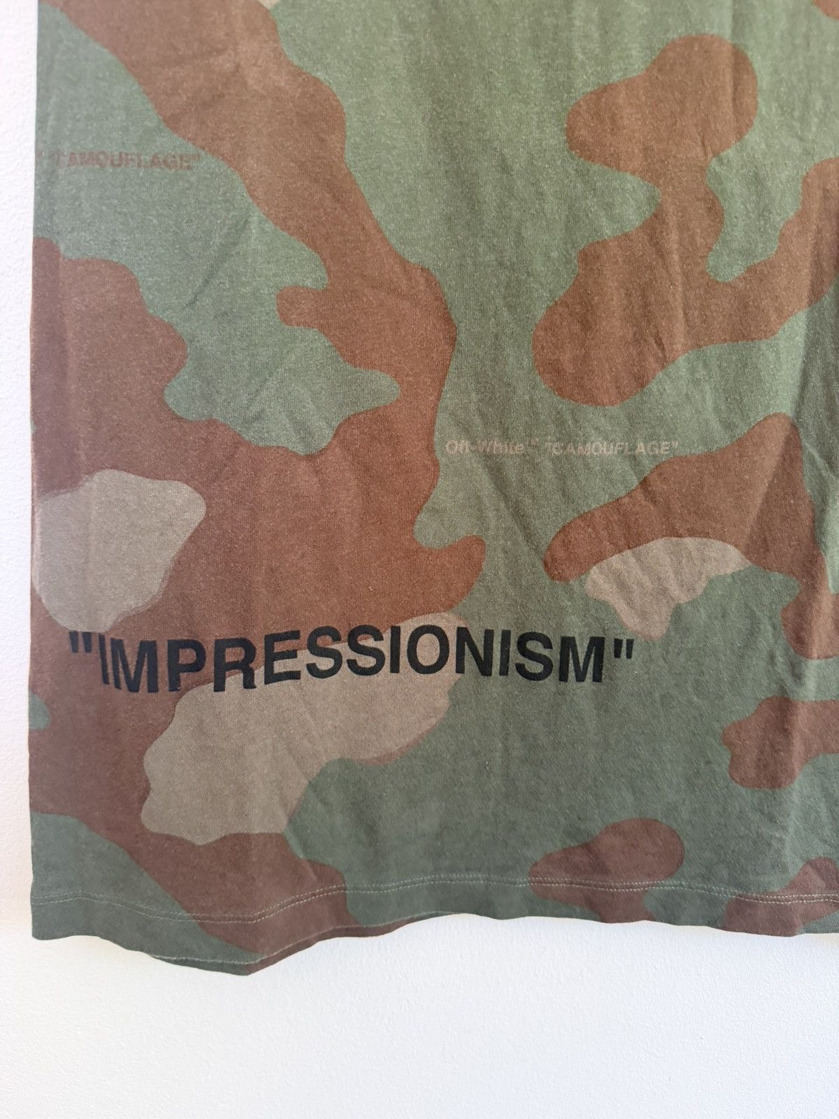Off-White Off White Camouflage Impressionism Arrow TEE Size US L / EU 52-54 / 3 - 6 Thumbnail