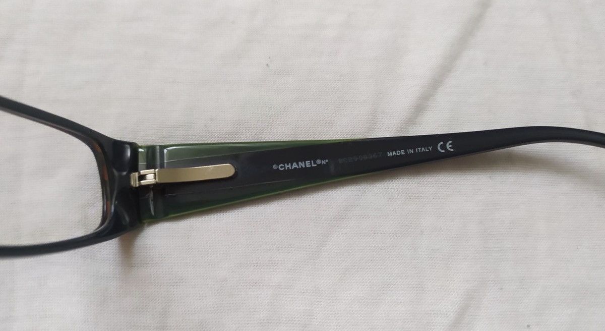 CHANEL 3122 Slim Logo Glasses sunglasses vintage runway