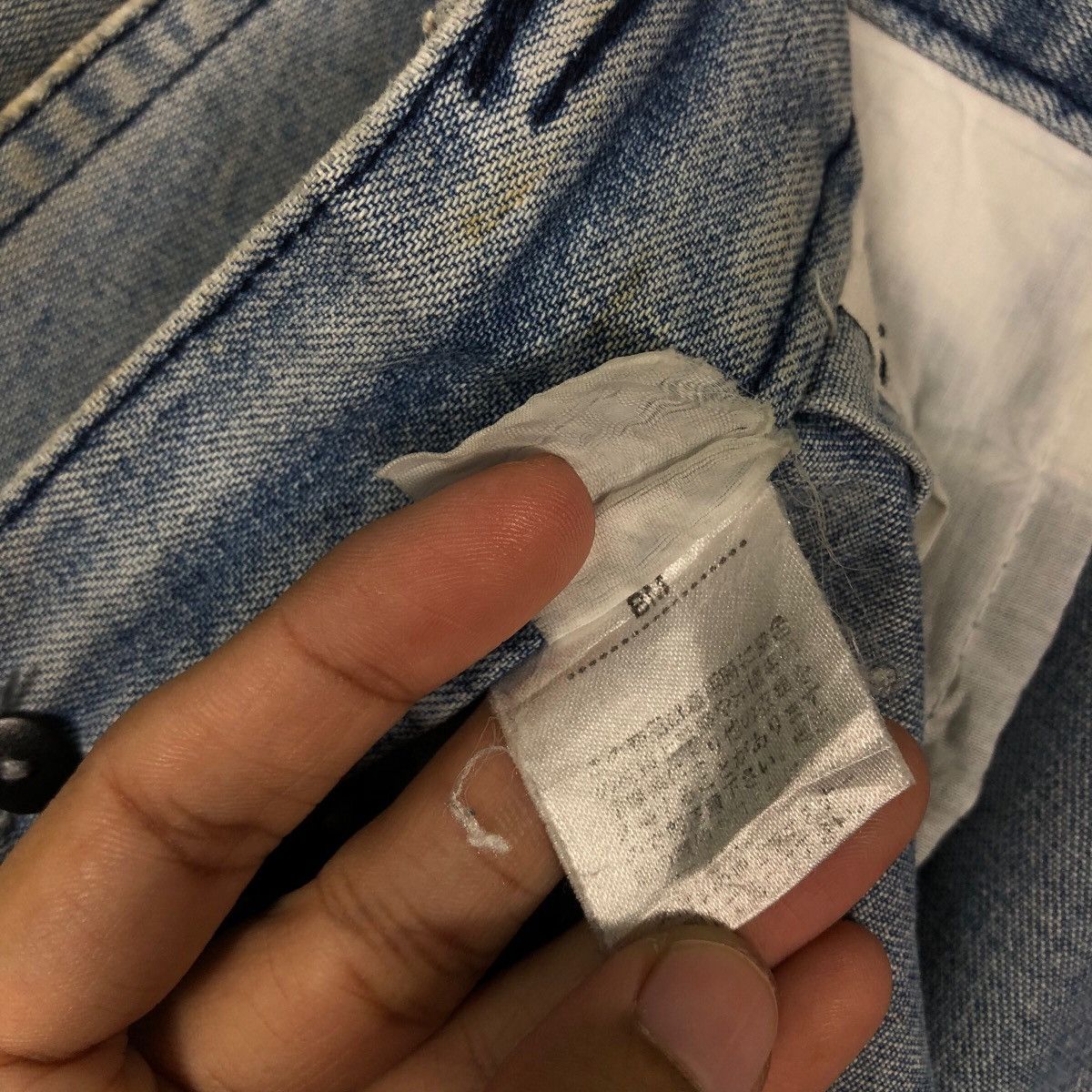 Japanese Brand 🔥Vintage Bush Cargo Jeans Biker Painter Workers Usa Size US 36 / EU 52 - 21 Thumbnail