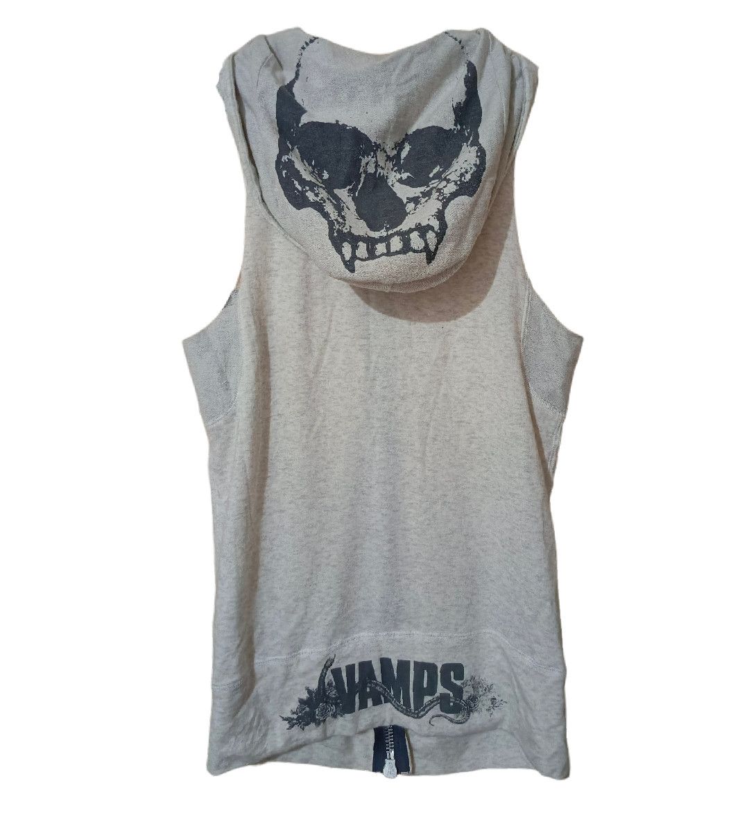 JACKROSE 🇯🇵Vamps - Skull Riot Punk Vests 2 Zip Size M / US 6-8 / IT 42-44 - 1 Thumbnail