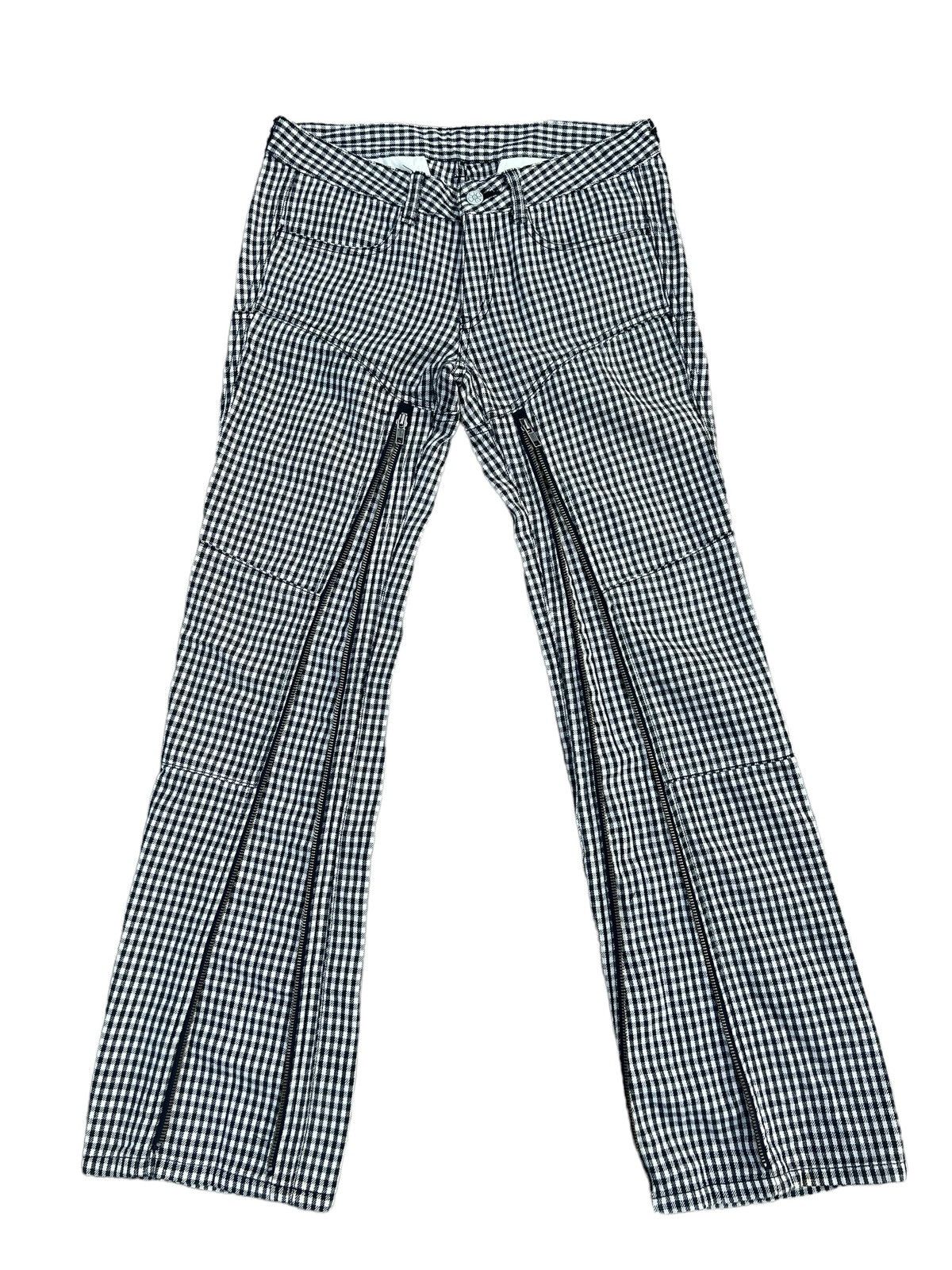 Vintage Vintage Ozone Rocks Japan Checks Expandable Leg Pant Size US 29 - 2 Thumbnail